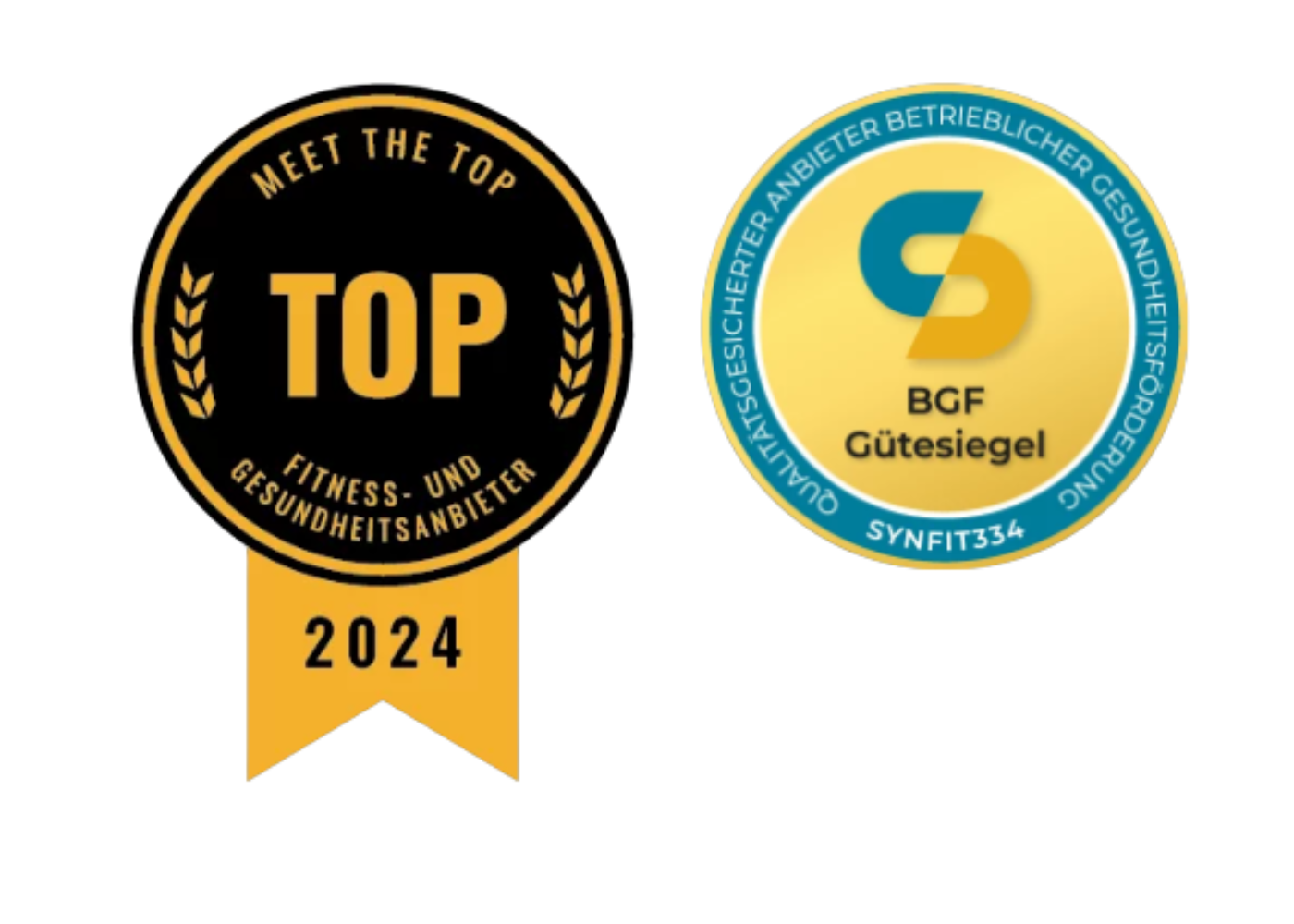 TOP Fitness- und Gesundheitsanbieter 2024 + BGF Gütesiegel